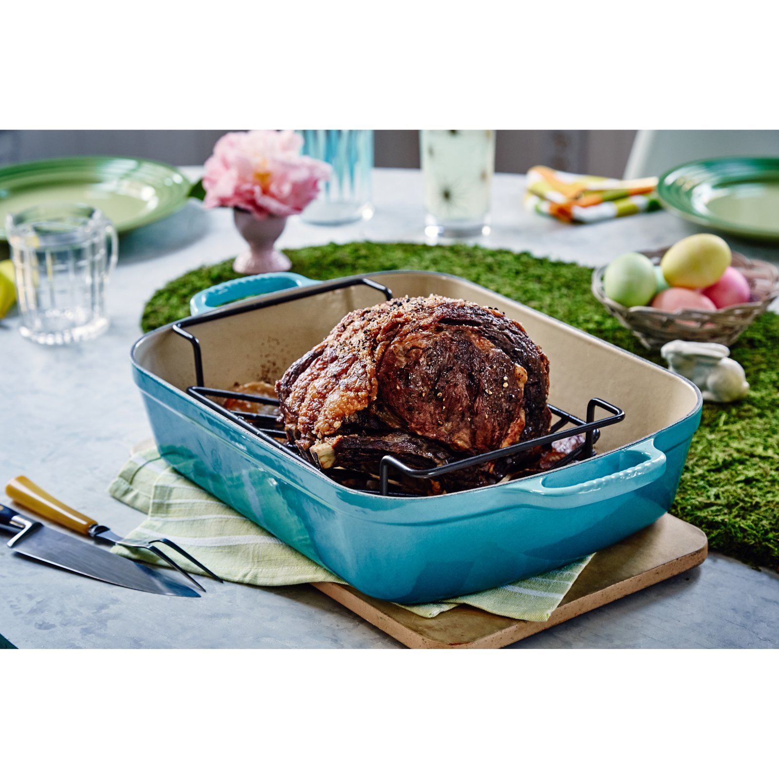 Amazon.co.jp: Le Creuset エナメル鋳鉄製 シグネチャー 長方形